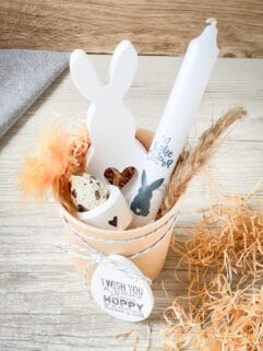 Osterkörbchen - fixfertig