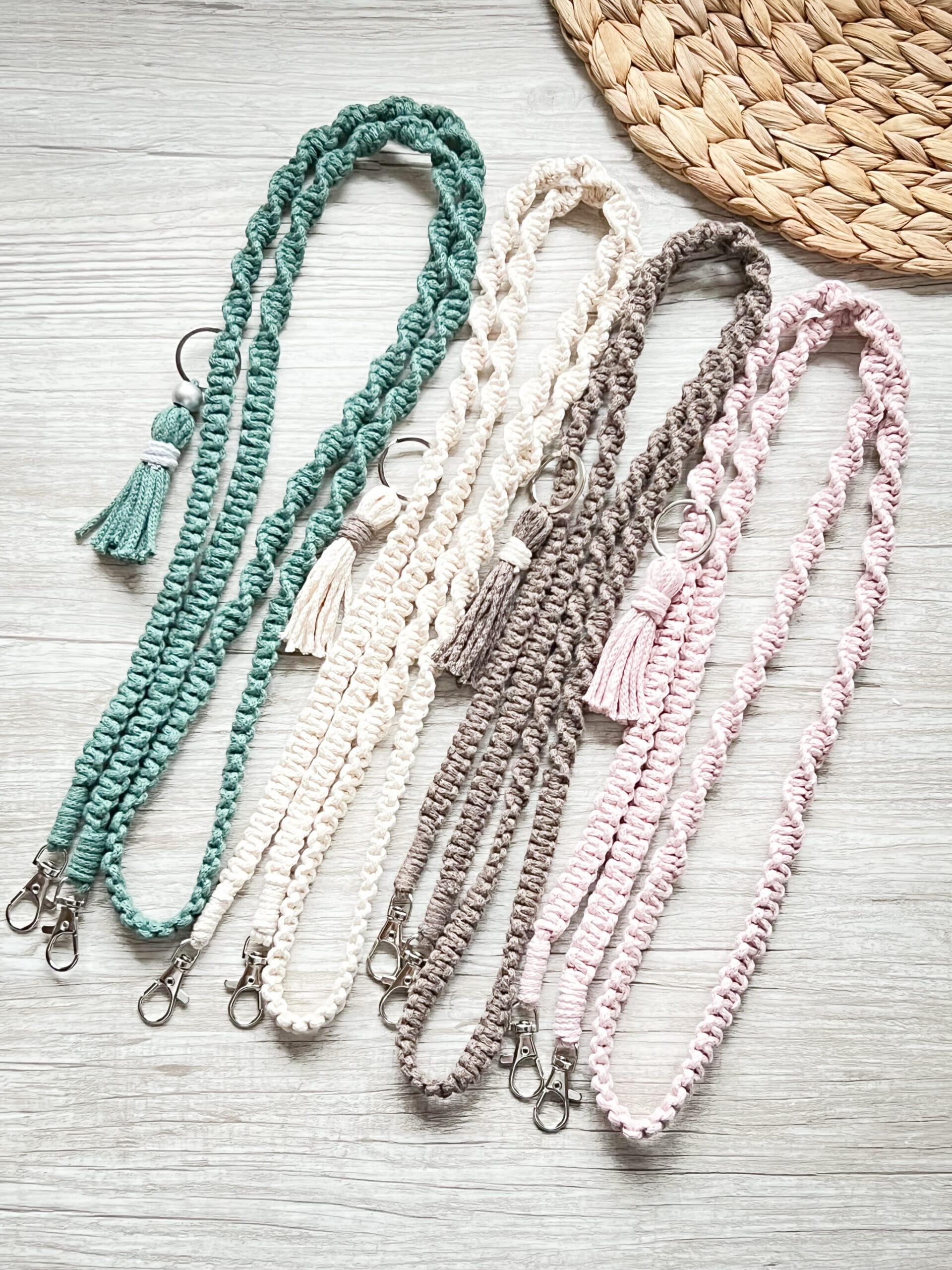 Handy Band aus Makramee - fixfertig