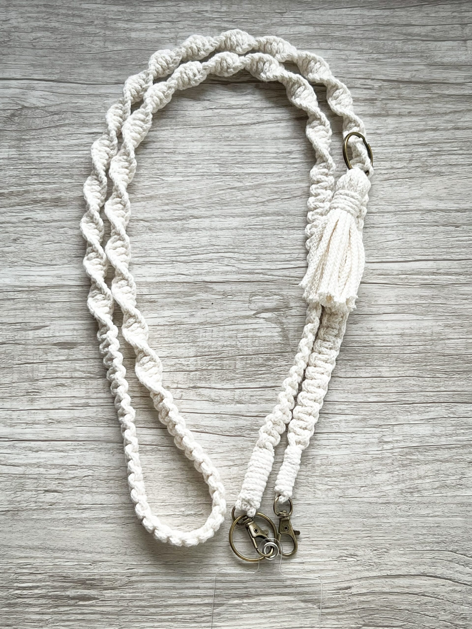 Handy Band aus Makramee - fixfertig – Bild 4