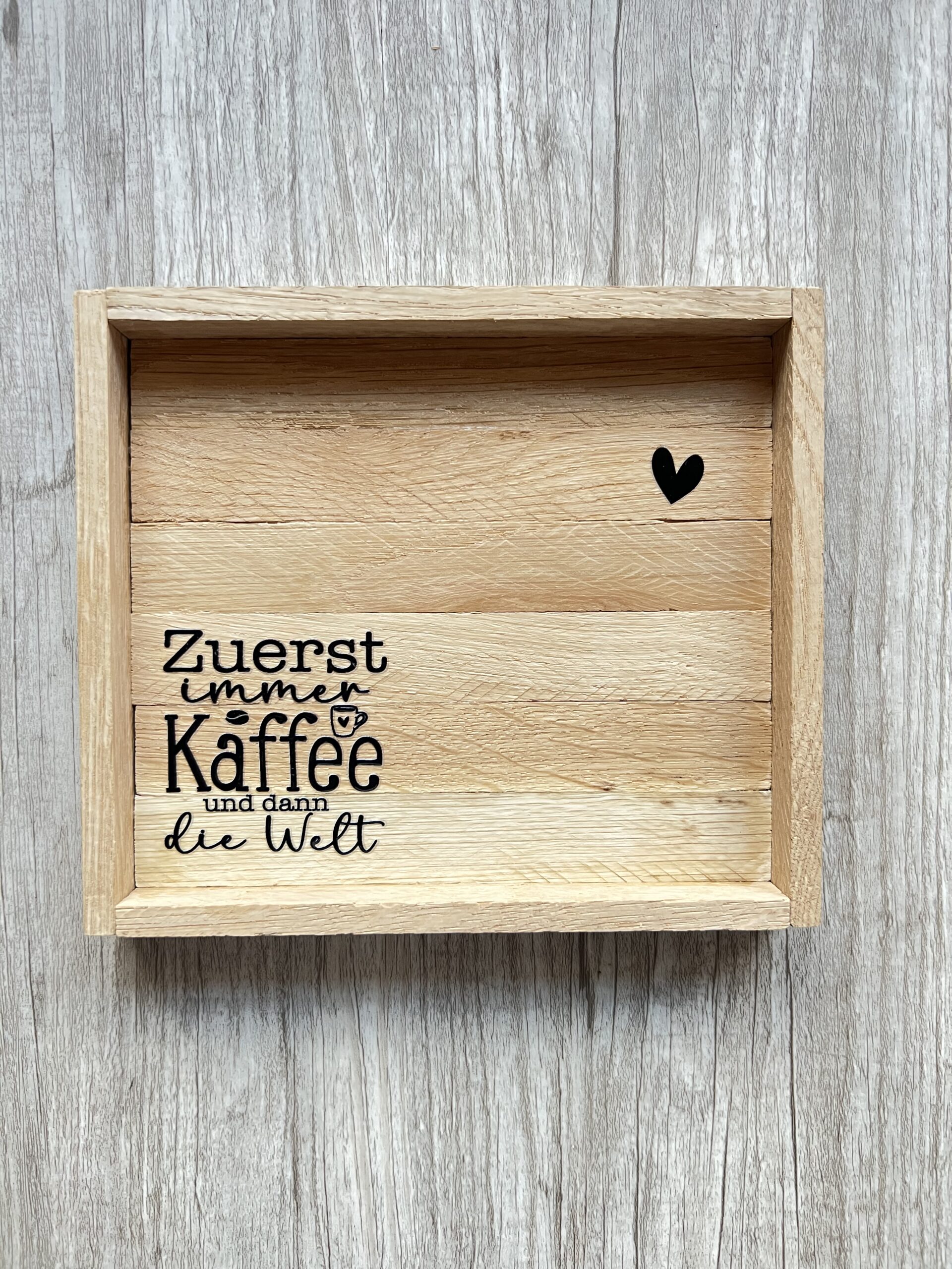 Kaffeetablett - DIY – Bild 5