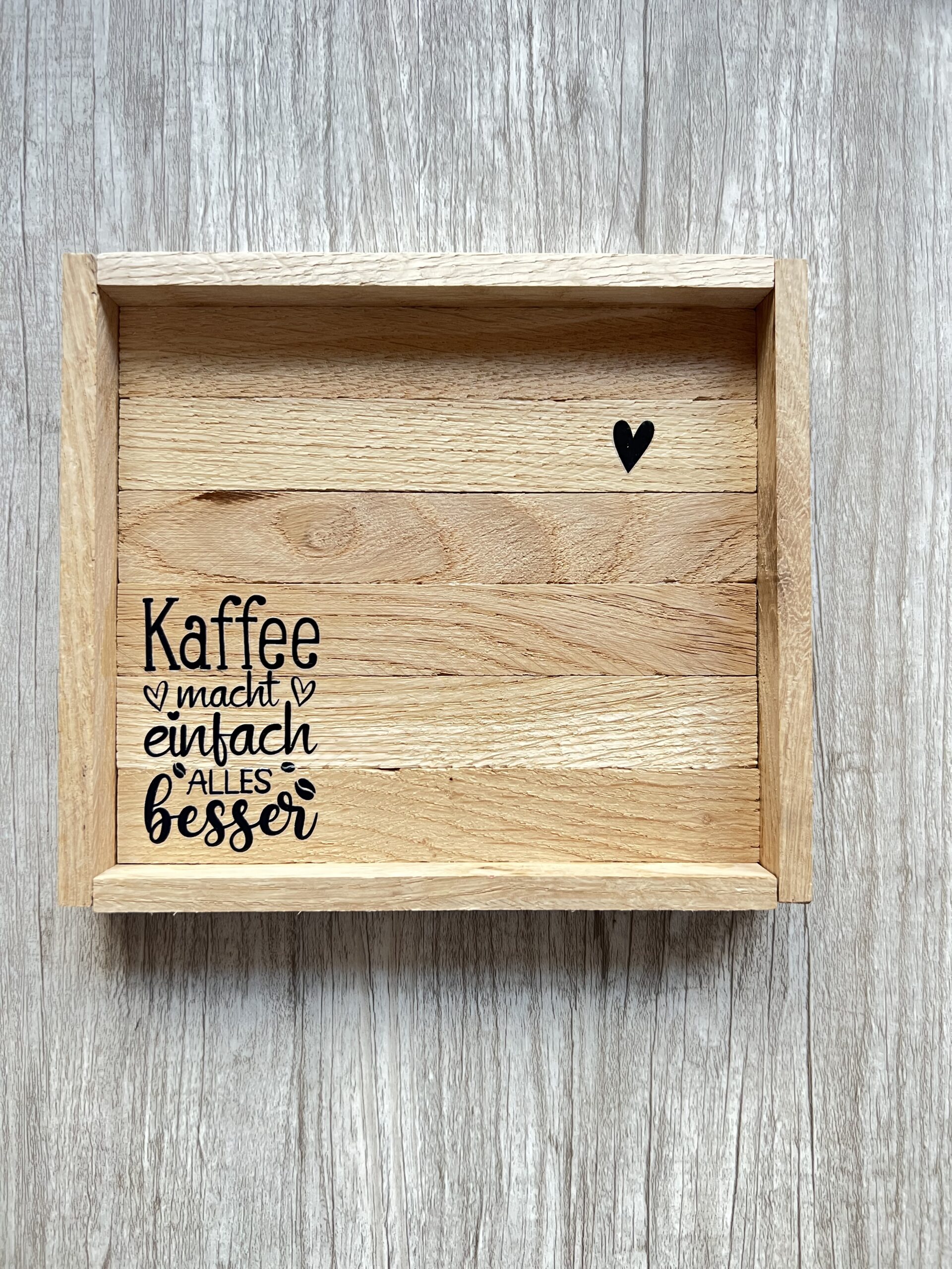 Kaffeetablett - DIY – Bild 4