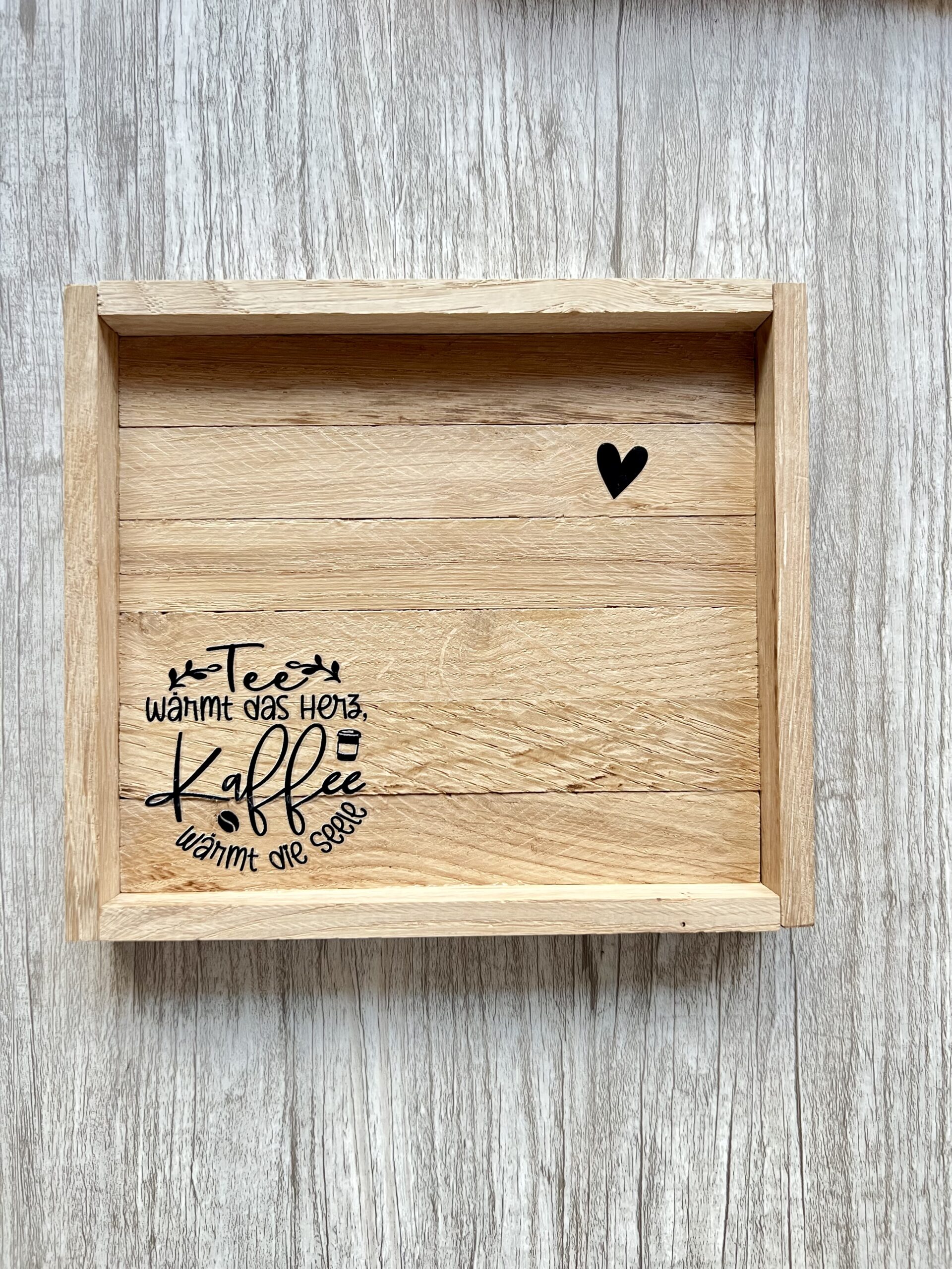 Kaffeetablett - DIY – Bild 3