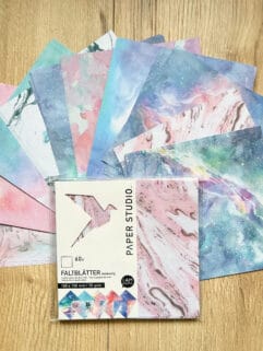 Faltblätter - Origami Papier
